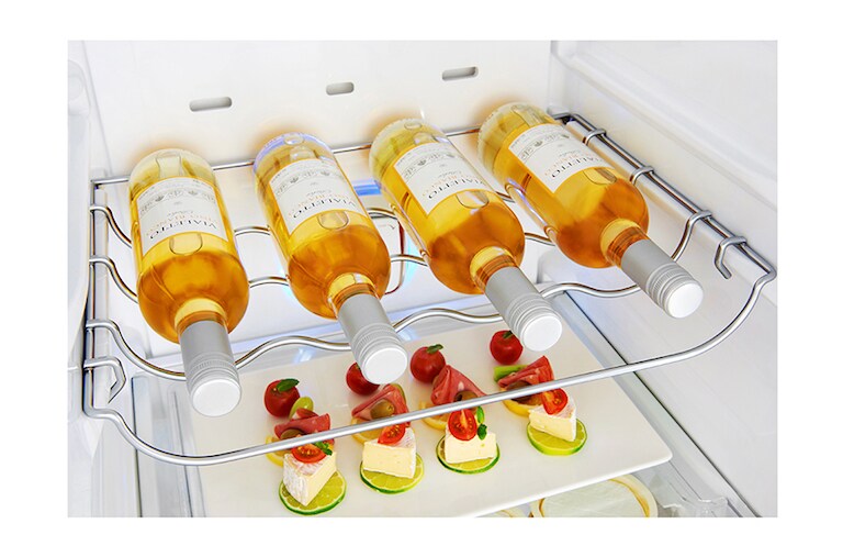 LG A+ Energy Rated Smart Refrigerator with Door-in-Door™ and Non Plumbed Water, GSJ961NSBV